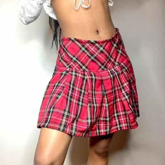 Skirts Hot Topic Plaid Pleated Skirt Poshmark